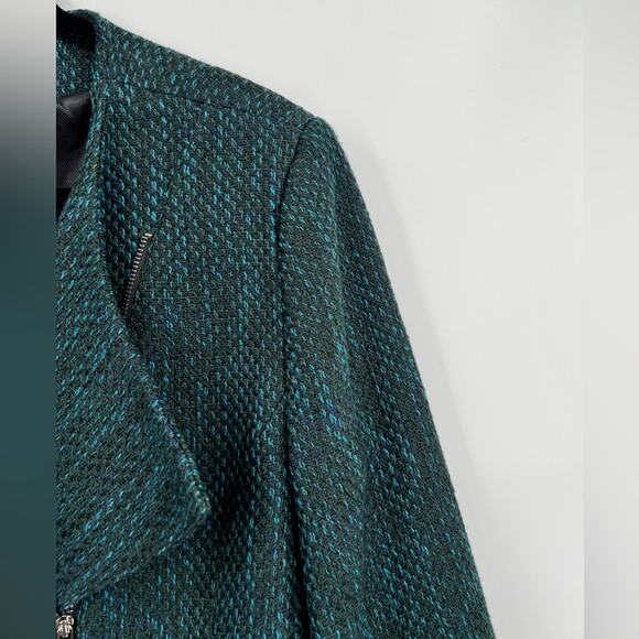 Banana Republic Dark Green Textured Blazer - Picture 14 of 16